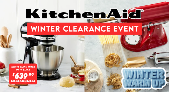 Shop the WINTER WARM UP - KitchenAid Winter Clearance Event sale
