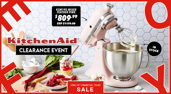 Shop the KitchenAid EOFY Clearance Event sale
