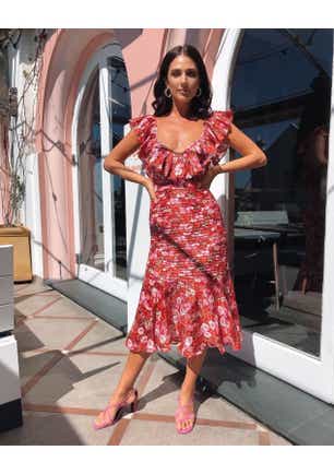 La Maison Talulah Cloud Nine Midi Dress Onceit