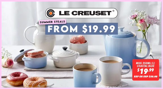 Shop the Le Creuset Summer Steals – From $19.99 sale