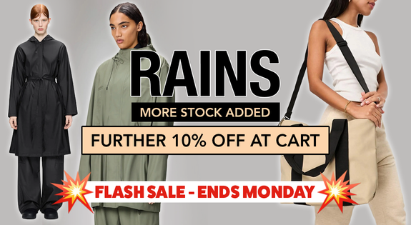 Shop the Rains Flash Sale - A Further 10% Off at checkout - Ends Monday! sale