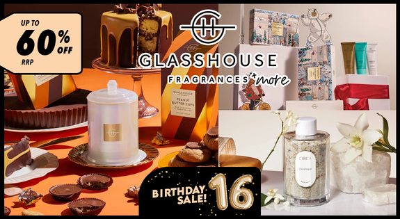 Shop the Glasshouse & More Mega Candle Sale - Extra Up to 60% Off RRP sale