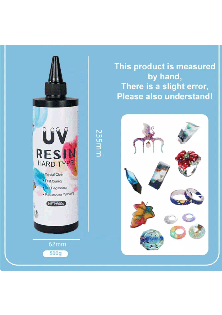 Ultraviolet Fast Curing UV Resin Clear-500G