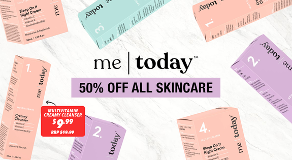 Shop the Me Today 50% Off All Skincare sale