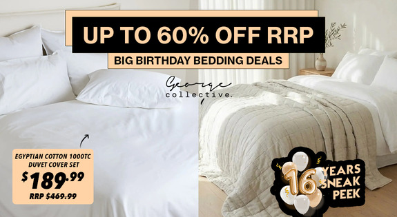 Shop the Big Birthday Bedding Deals - Up to 60% off RRP! sale