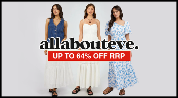 Shop the All About Eve - Up to 64% off RRP sale