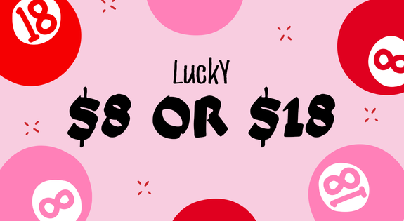 Shop the Lucky $8 or $18 sale