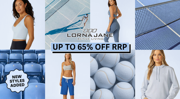 Shop the Lorna Jane New Styles up to 65% OFF RRP!! sale