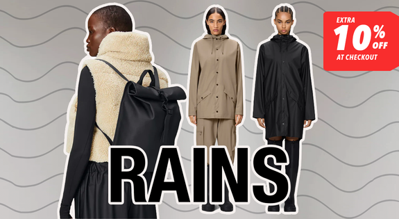 Shop the Rains - Extra 10% Off at Cart! sale