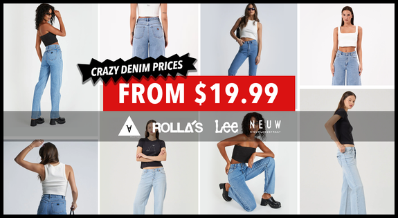 Shop the Crazy Denim Prices - From $19.99 sale
