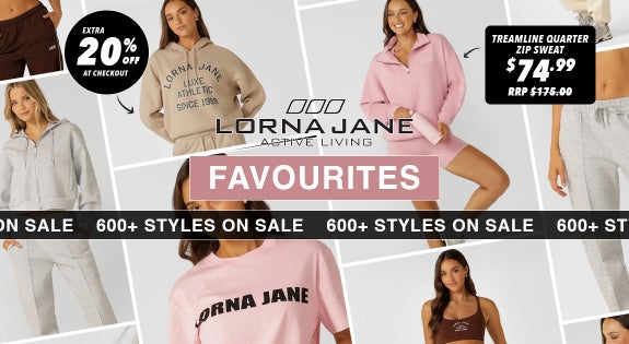 Shop the Lorna Jane Favourites 600+ styles on sale!! sale