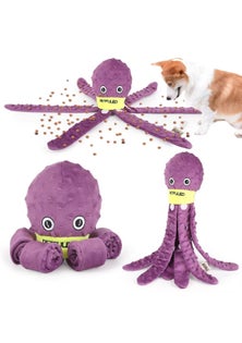 Dog Snuffle Toy Octopus Puzzle Game for Slow Feeding and Enrichment