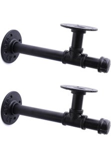 2Pack Industrial Pipe DIY Shelving Brackets-29CM