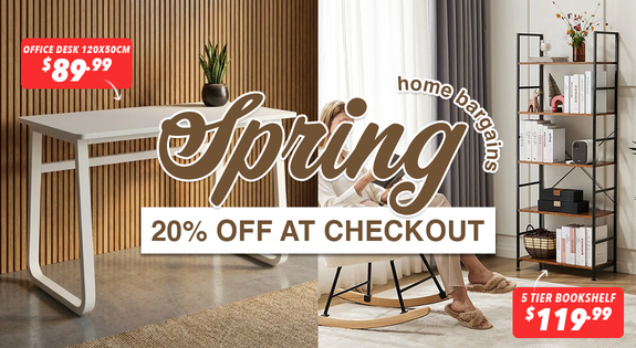Shop the Spring Home Bargains - 20% Off at Checkout sale