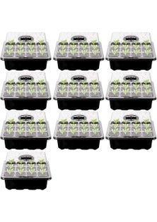 10 Packs 12 Cells Seed Starter Tray Seed Starter Kit