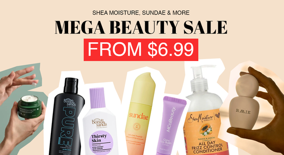 Shop the Mega Beauty Sale - Shea Moisture, Sundae & More From $6.99 sale