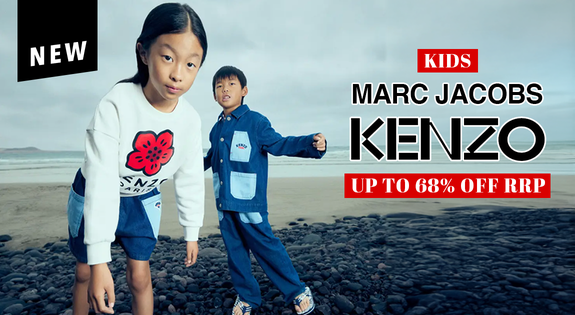 Shop the New Kenzo Kids and Marc Jacobs! Up to 68% off RRP! sale