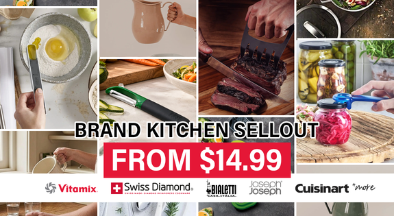 Shop the Big Brand Kitchen Sellout – Joseph Joseph, Bialetti, Cuisinart & More From Just $14.99!! sale