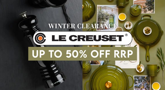 Shop the Le Creuset Winter Clearance - Up to 50% off RRP! sale