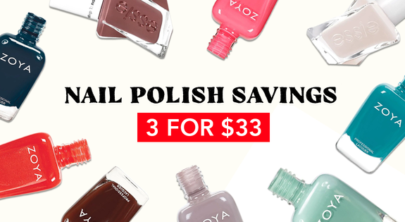 Shop the Nail Polish Savings! - 3 For $33 sale