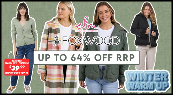 Shop the Foxwood and Elm Up to 64% off RRP sale