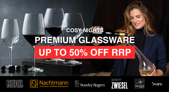 Shop the Cosy Nights - Premium Glassware Up to 50% Off RRP! sale