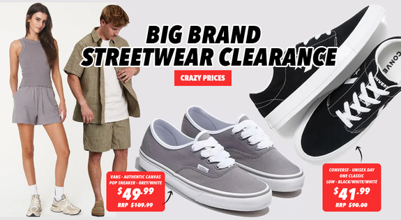 Shop the Big Brand Streetwear Clearance - Crazy Prices sale