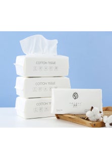 320 Count Cotton Facial Tissue Makeup Remover Wipes