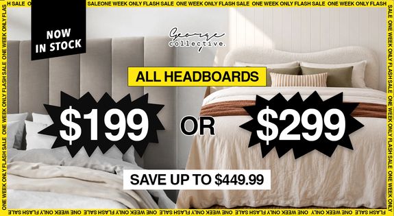 Shop the ALL HEADBOARDS $199 OR $299 NOW INSTOCK!! sale