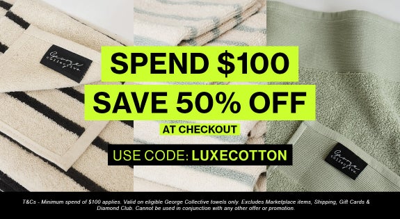 Shop the Spend & Save - 100% Cotton Luxury Towels (USE CODE LUXECOTTON  AT CHECKOUT) sale
