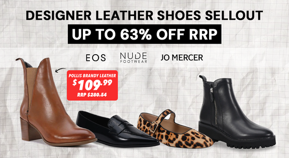 Shop the Designer Leather Shoes Sellout sale