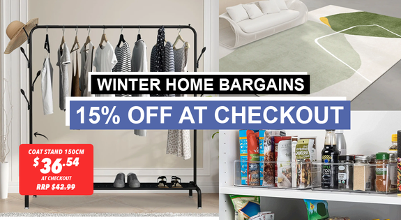 Shop the Winter Home Bargains - 15% Off At Checkout! sale