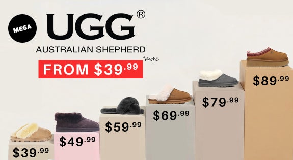 Shop the UGG MEGA  - FROM $39.99!!! sale