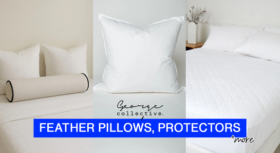 Shop the Feather pillows, Protectors & More! sale