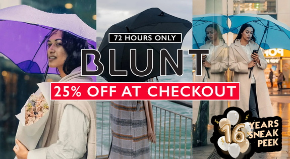 Shop the Blunt Birthday Sale - 25% off at Checkout! 72 HOURS ONLY! sale