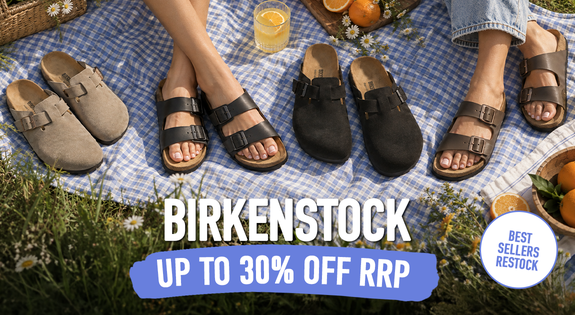 Shop the Birkenstock Best Sellers Restock - Up to 30% Off RRP sale