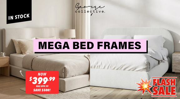 Shop the MEGA Bed Frames Flash Sale - ALL In Stock! sale