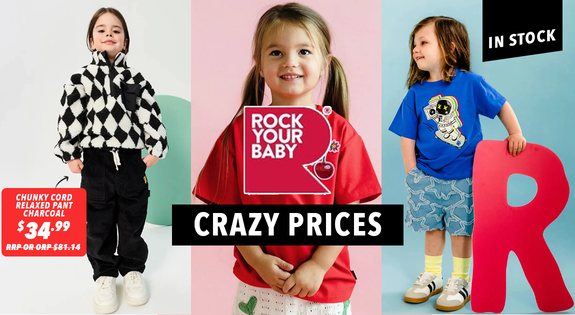 Shop the Rock Your Baby in Stock! Crazy Prices! sale