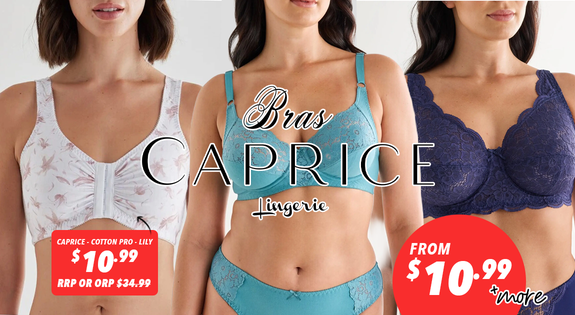 Shop the Caprice Bra's From $10.99 & More sale