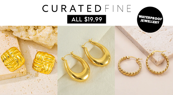 Shop the Curated Fine Waterproof Jewellery - All $19.99 sale