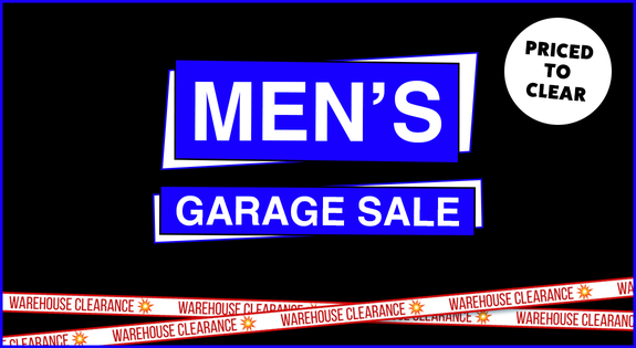 Shop the MENS Garage Sale - Priced to Clear sale