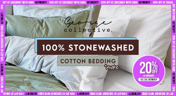 Shop the 100% Stonewashed Cotton Bedding & More! sale