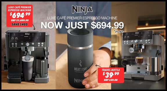 Shop the Ninja - Luxe Café Premier Espresso Machine Clearance Now Just 694.99 & More!! sale