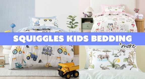 Shop the Squiggles Kids Bedding! sale