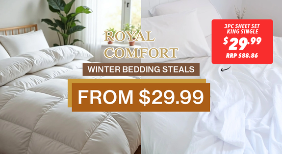 Shop the Royal Comfort - Winter Bedding Steals from $29.99! sale