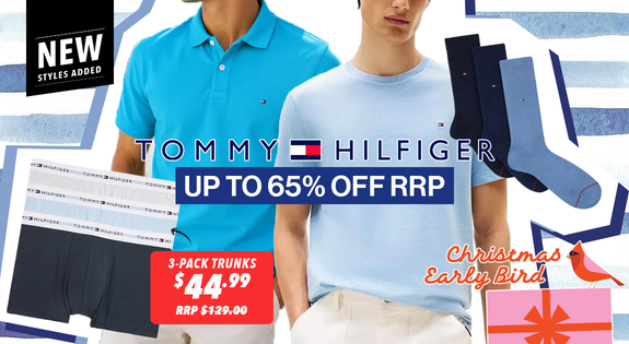 Shop the New Stock added Tommy Hilfiger Mens up to 65% off RRP sale