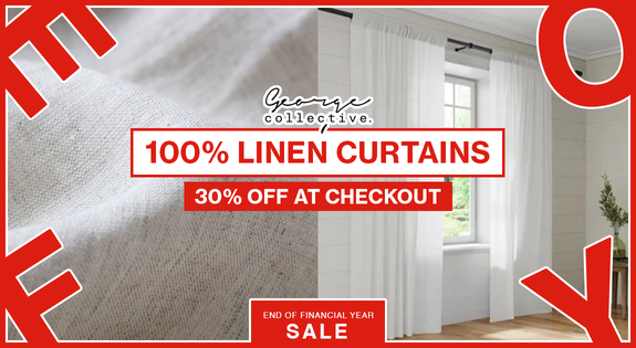 Shop the 100% Linen Curtains - RESTOCK. sale