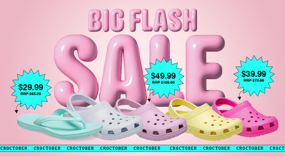 Shop the Croctober Big Flash sale! sale