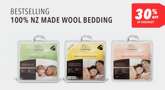 Shop the NZ Made Wool Bedding! 30% OFF At Checkout! sale