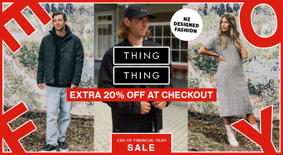 Shop the Thing Thing NZ Designed Fashion - Extra 20% off at Checkout sale
